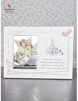 OBRAZEK Pamiątka Chrztu Św....