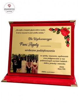 Prezent dla nauczyciela na...