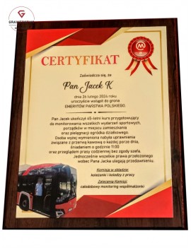 Certyfikat emeryta ze...