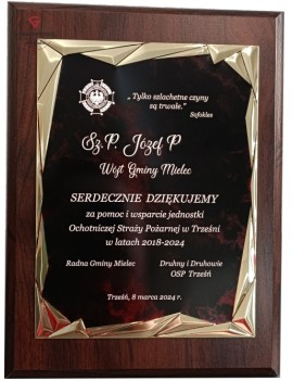 Podziękowanie dla sponsora...