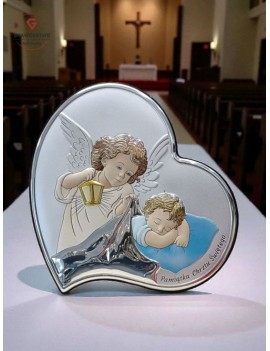 Pamiątka Chrztu Świętego, serce.