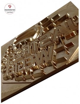 Stempel mosiężny do...
