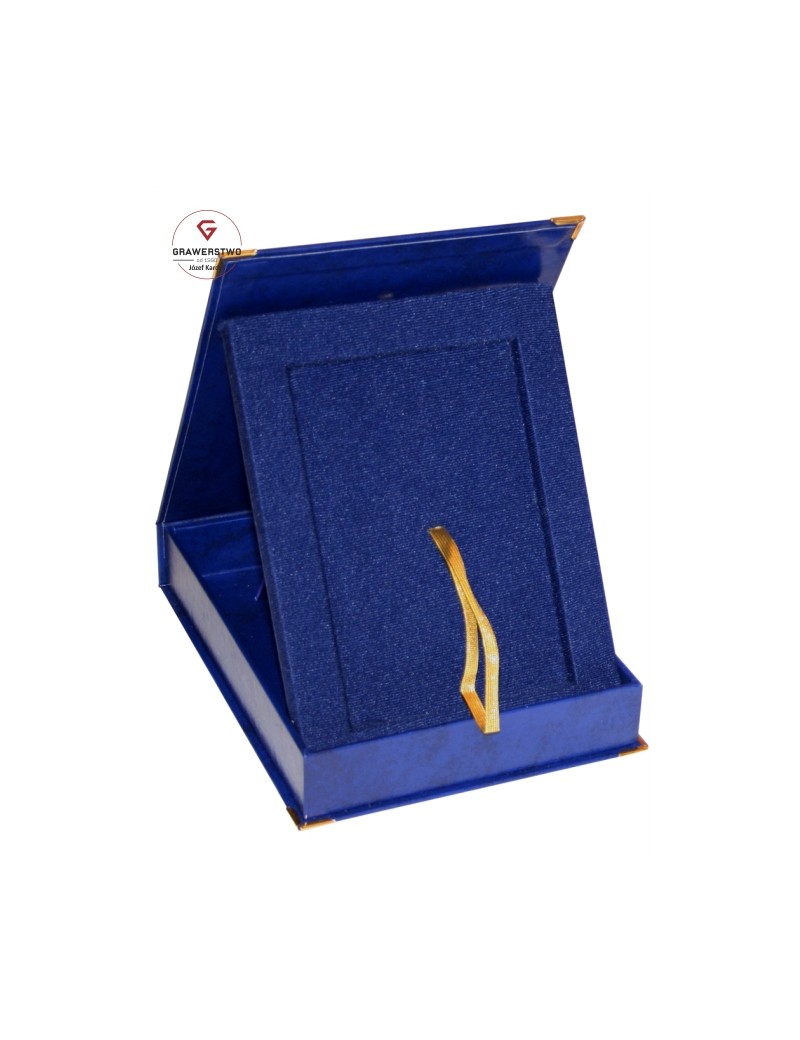 Etui niebieskie pion.