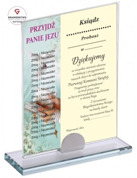 Podziękowanie dla księdza....