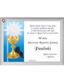 Pamiątka z okazji I Komunii...
