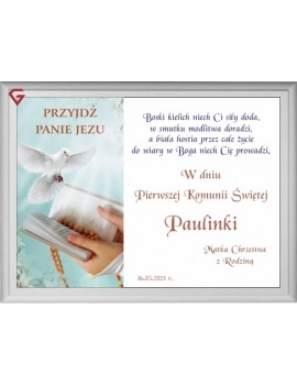 Pamiątka z okazji I Komunii...