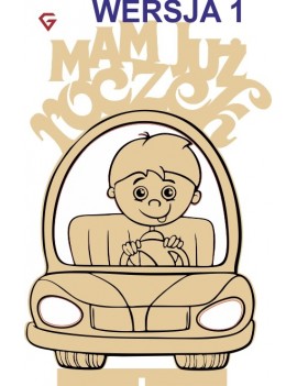 Topper na roczek. / T003