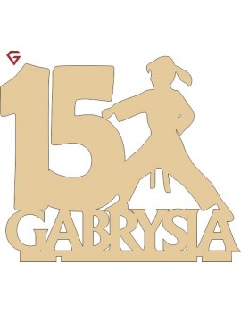 Topper urodzinowy KARATE. /...