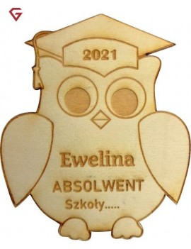 Magnes na lodówkę. SOWA....