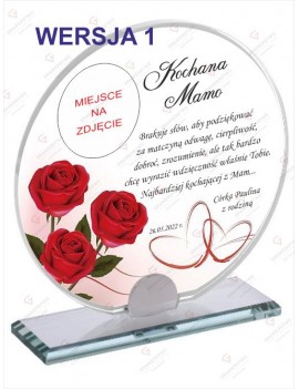 Szklana pamiątka ze...